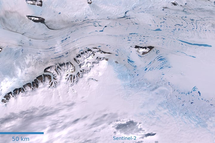GEO-GEE project: Ice Shelf Monitoring in Antarctica